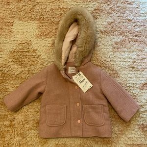 Zara Kids Snap Button Coat